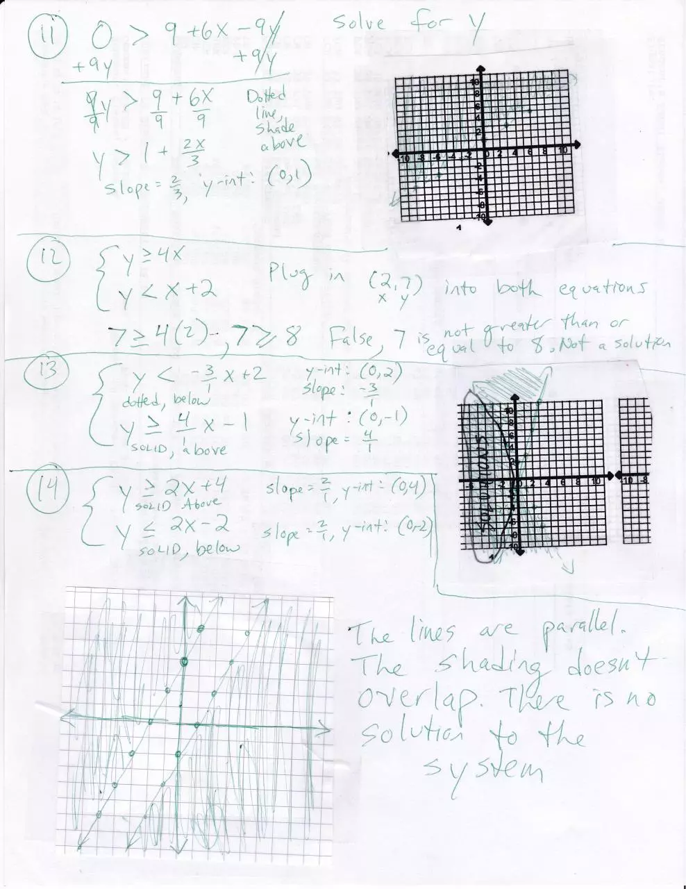 Page 4 of 8, Final Exam Review Solutions Algebra 100