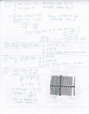 Page 3, Final Exam Review Solutions Algebra 100