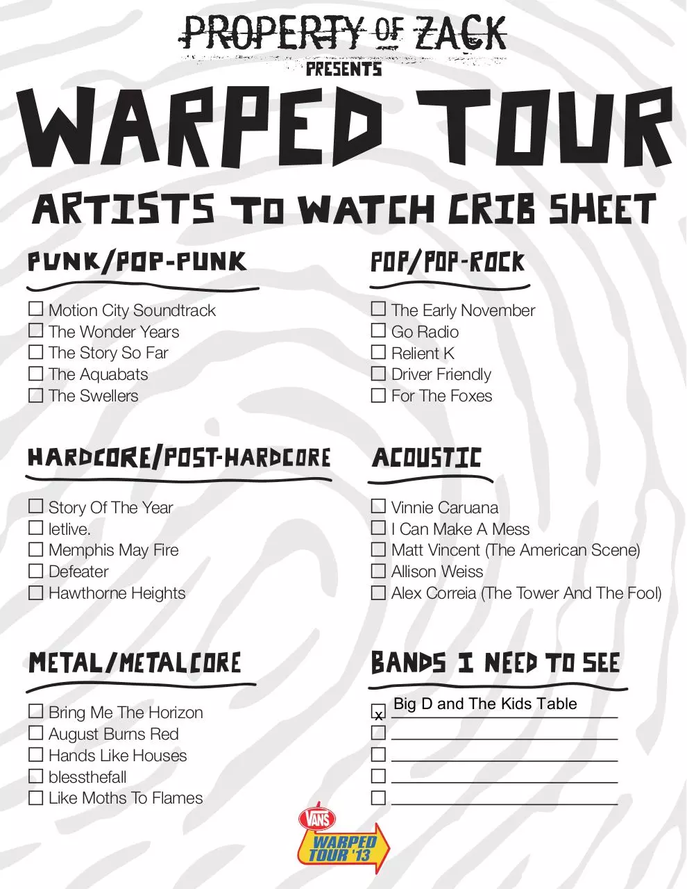 Page 1 of 1, WarpedTourFlyer#1 (1)