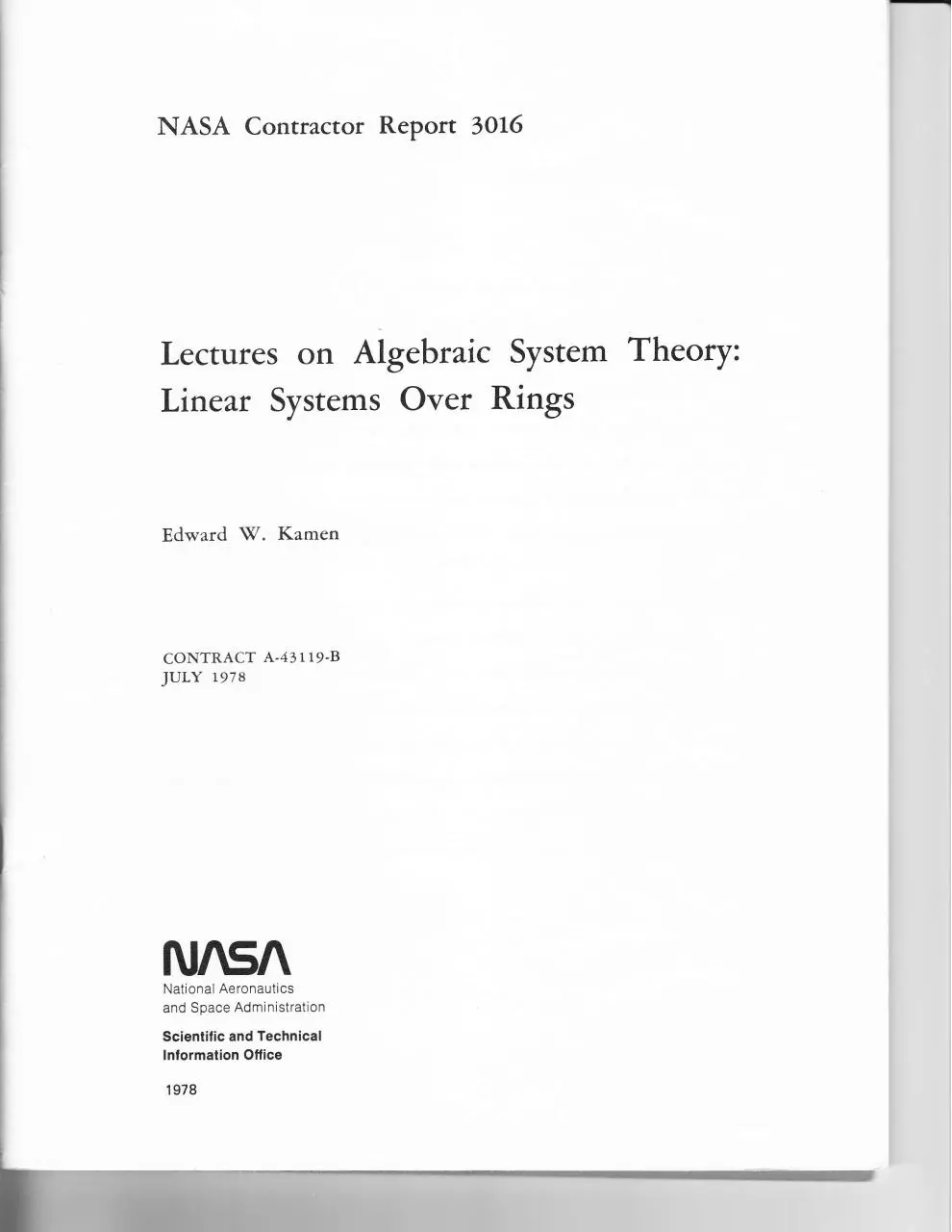 Page 1 of 71, NASA Lecture Notes