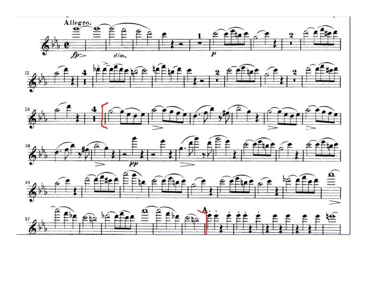 Page 1 of 3, Audición FLAUTA