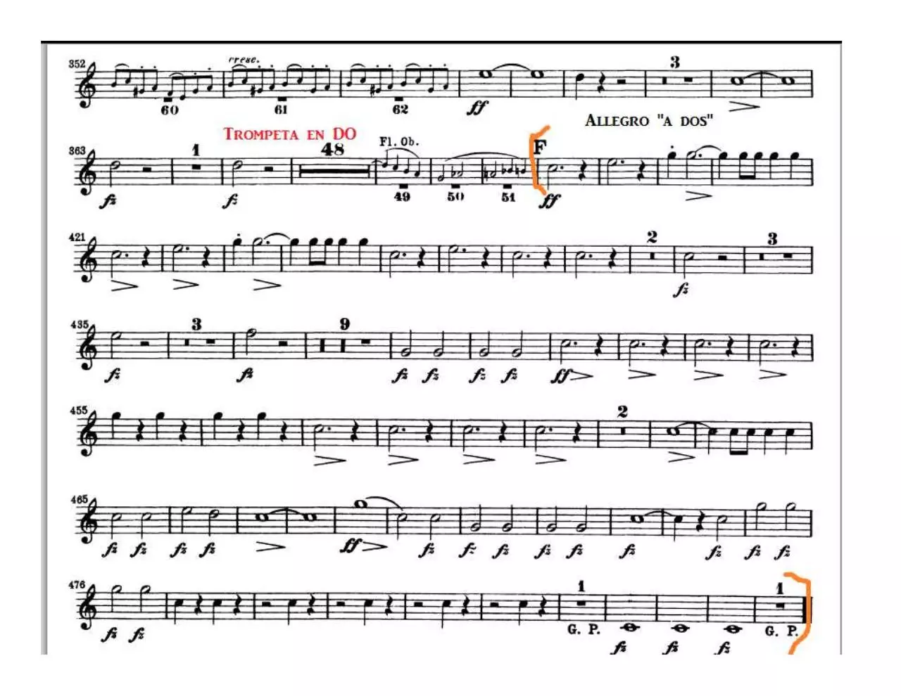 Page 1 of 2, Audición TROMPETA