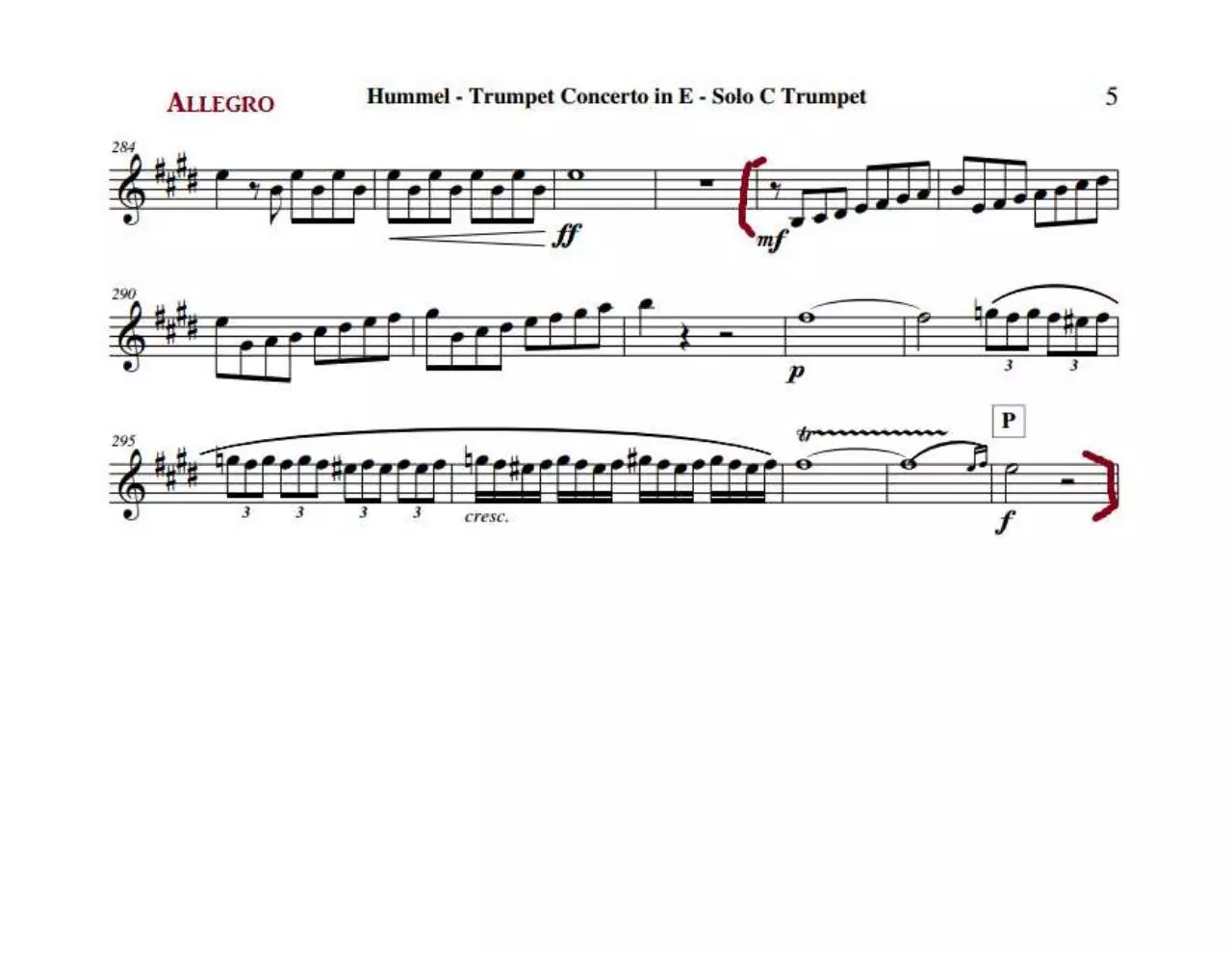 Page 2 of 2, Audición TROMPETA