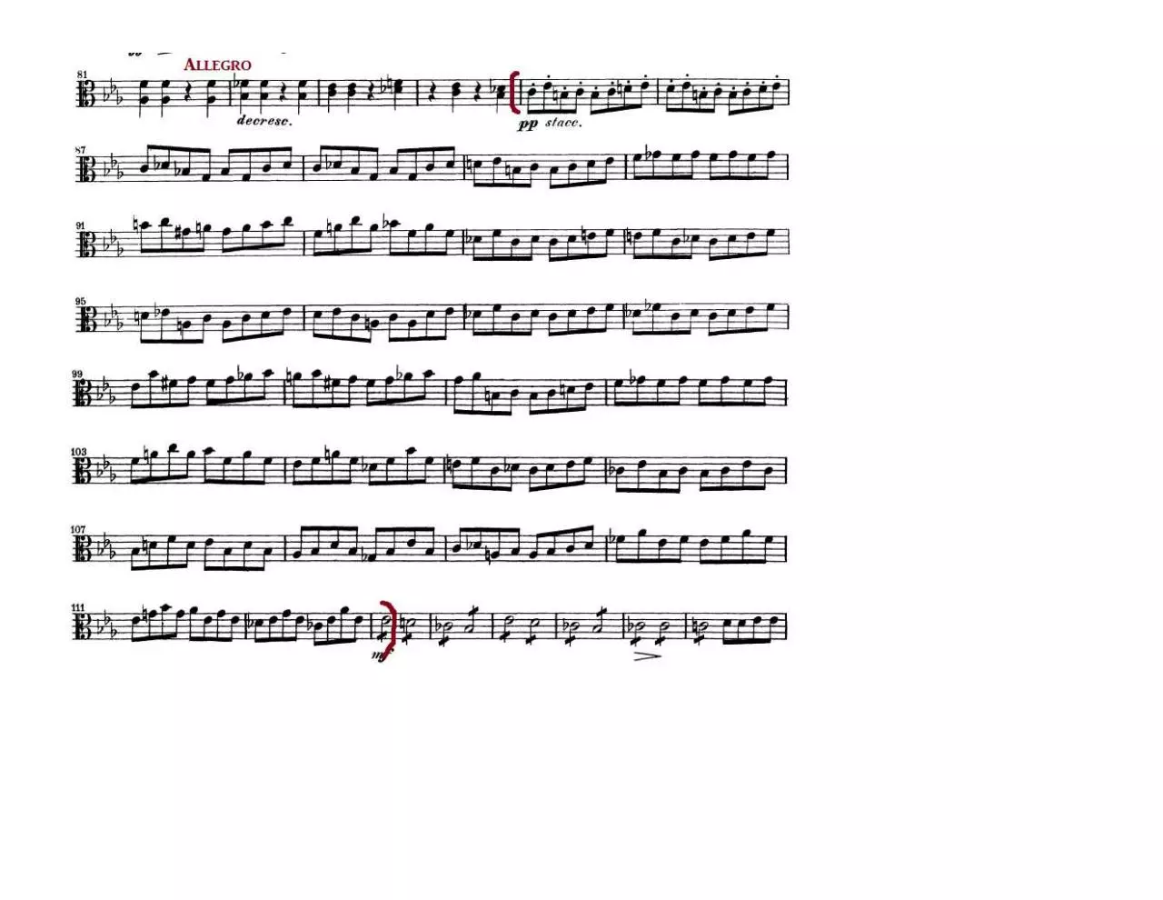 Page 2 of 2, Audición VIOLA