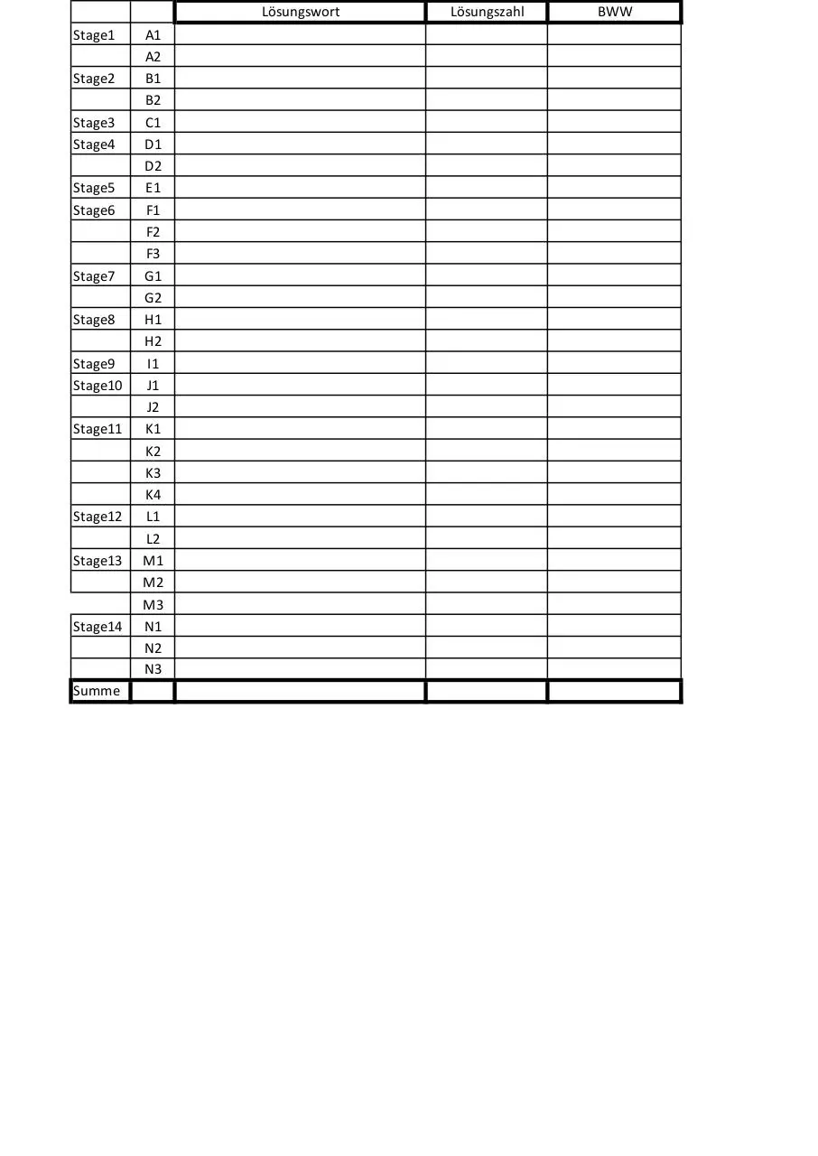 Page 1 of 1, Tabelle Test3