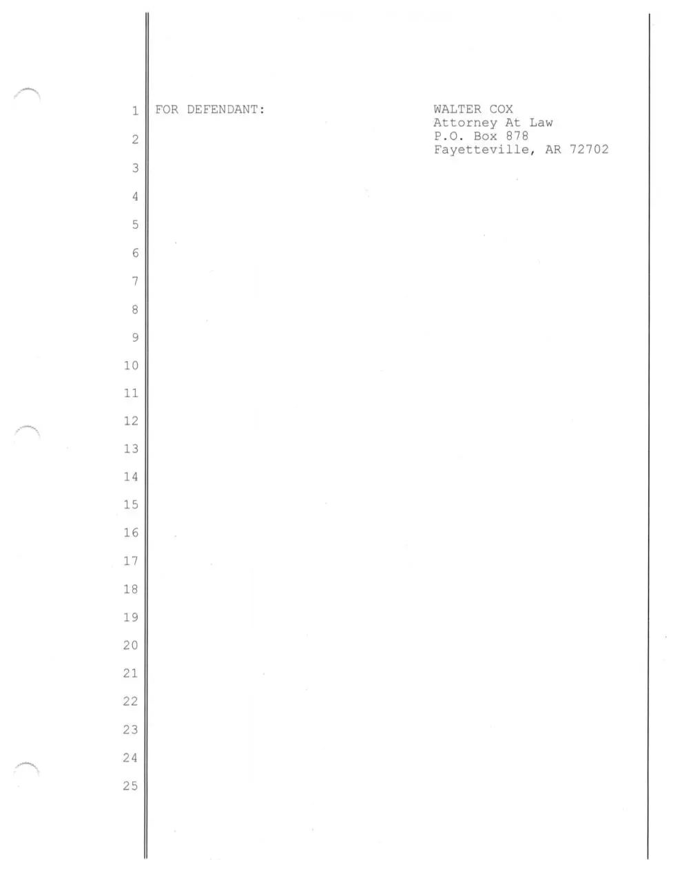 Page 2 of 109, Volume VII of VII