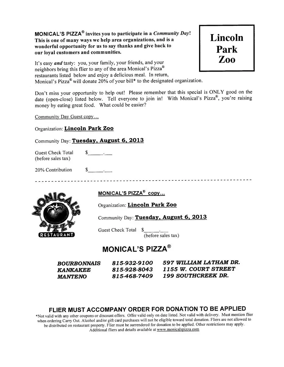 Page 1 of 1, Monicals4LPzoo