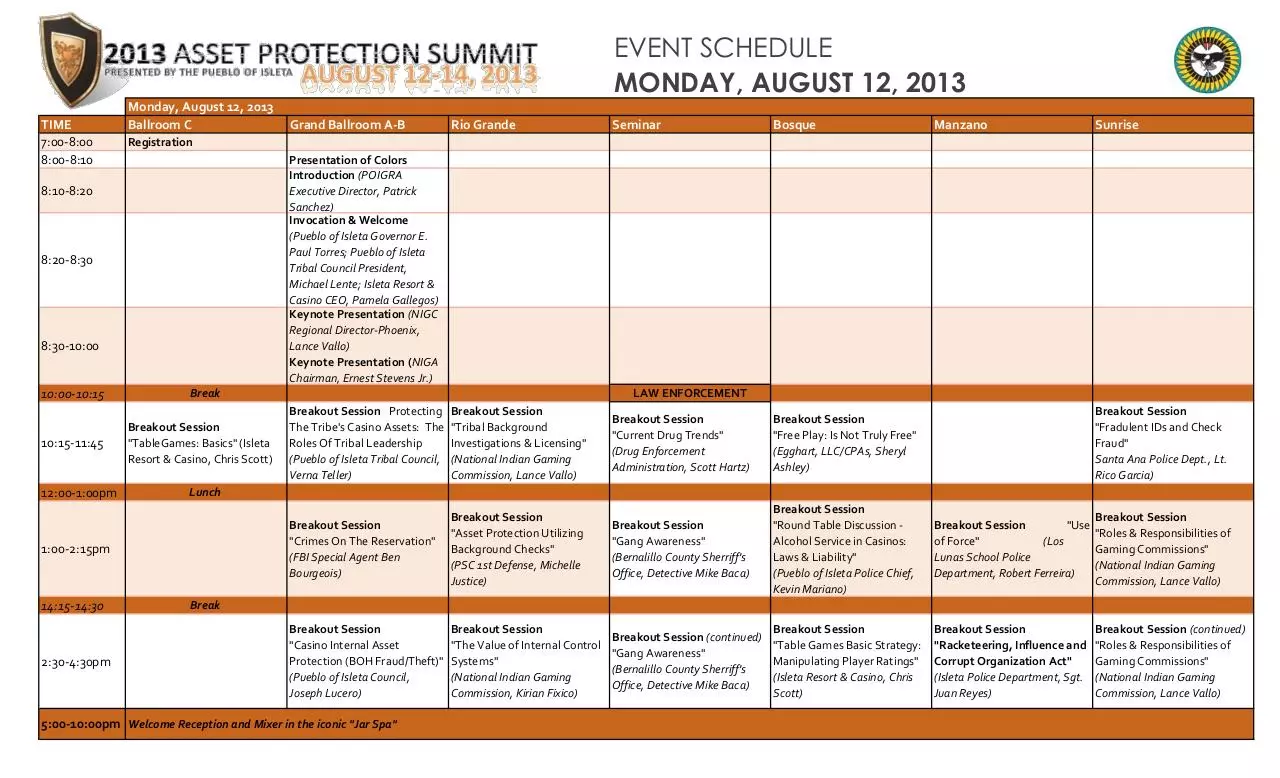 Page 1 of 1, APS Agenda 8.12.13