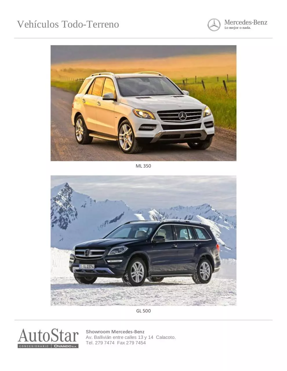 Page 3 of 8, Vehículos Todo Terreno Mercedes Benz