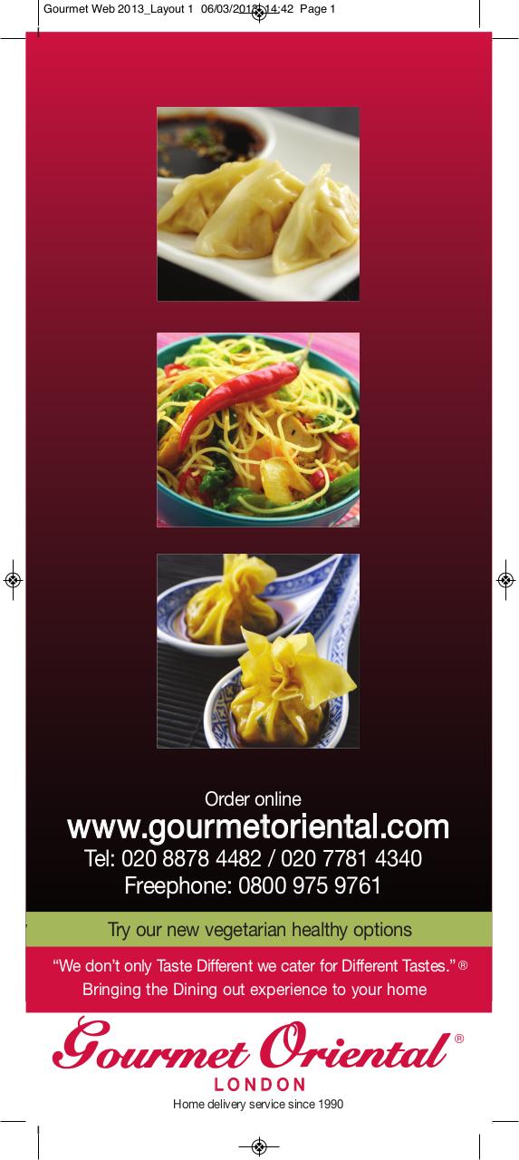 Gourmet Oriental - Online MENU.pdf - page 1/20