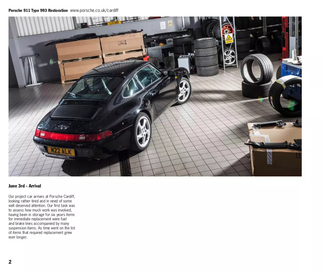 Page 1 of 16, Porsche 911 Restoration Pages