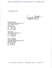 Page 4, 49 8 Exhbiit Declaration of Carolyn M. Costello