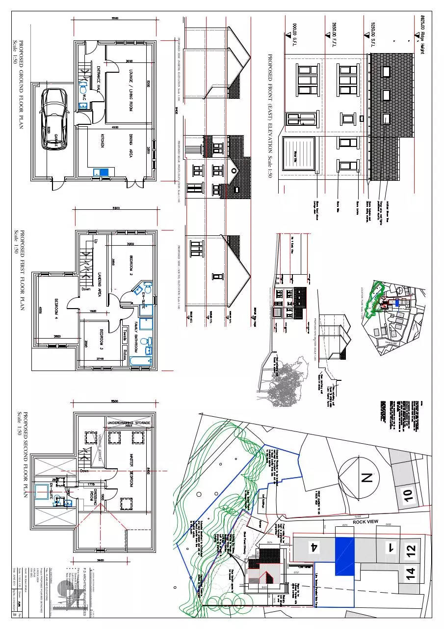Page 1 of 1, 13 00811 FUL AMENDED PLAN REVB 397646