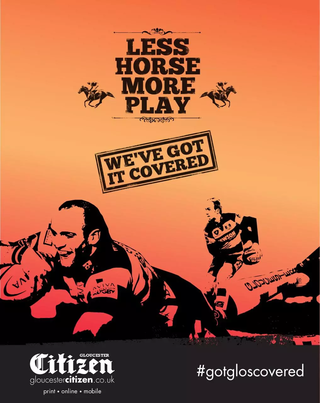 Page 1 of 1, 34x8 GloucesterCitizen 2013 HORSE