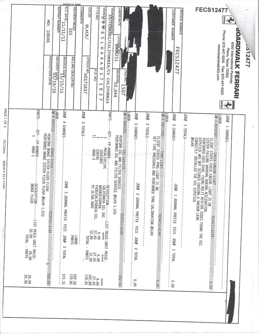 Page 4 of 17, Service records