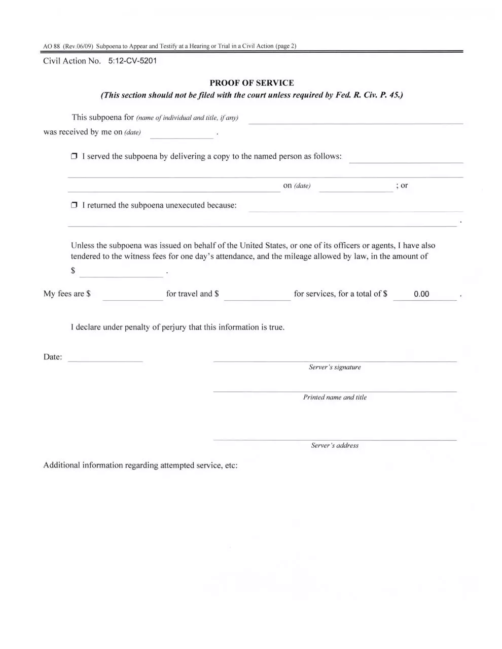 Page 5 of 9, Nurse Subpoenas