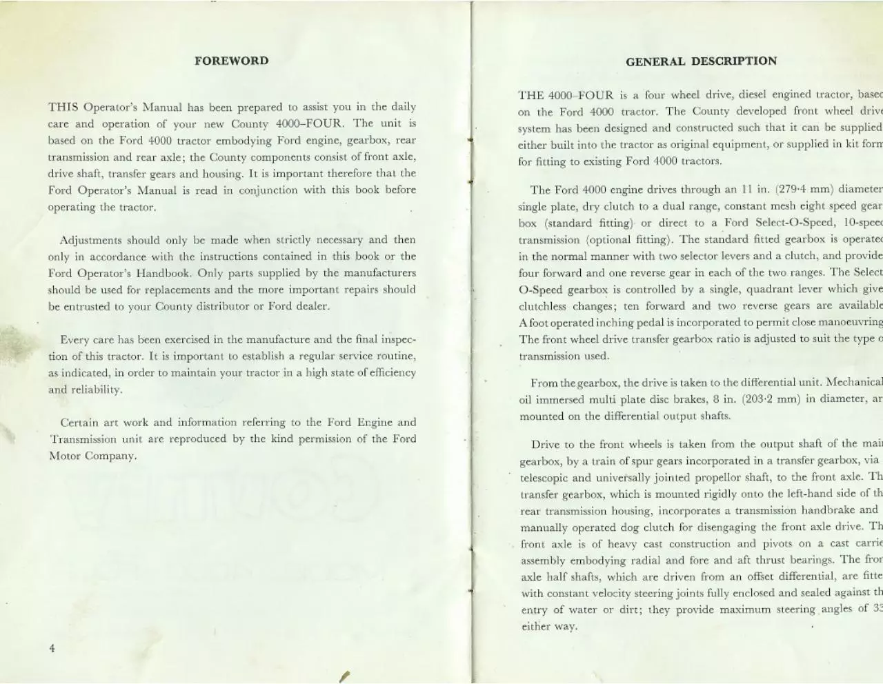 Page 5 of 19, 4000 MANUAL