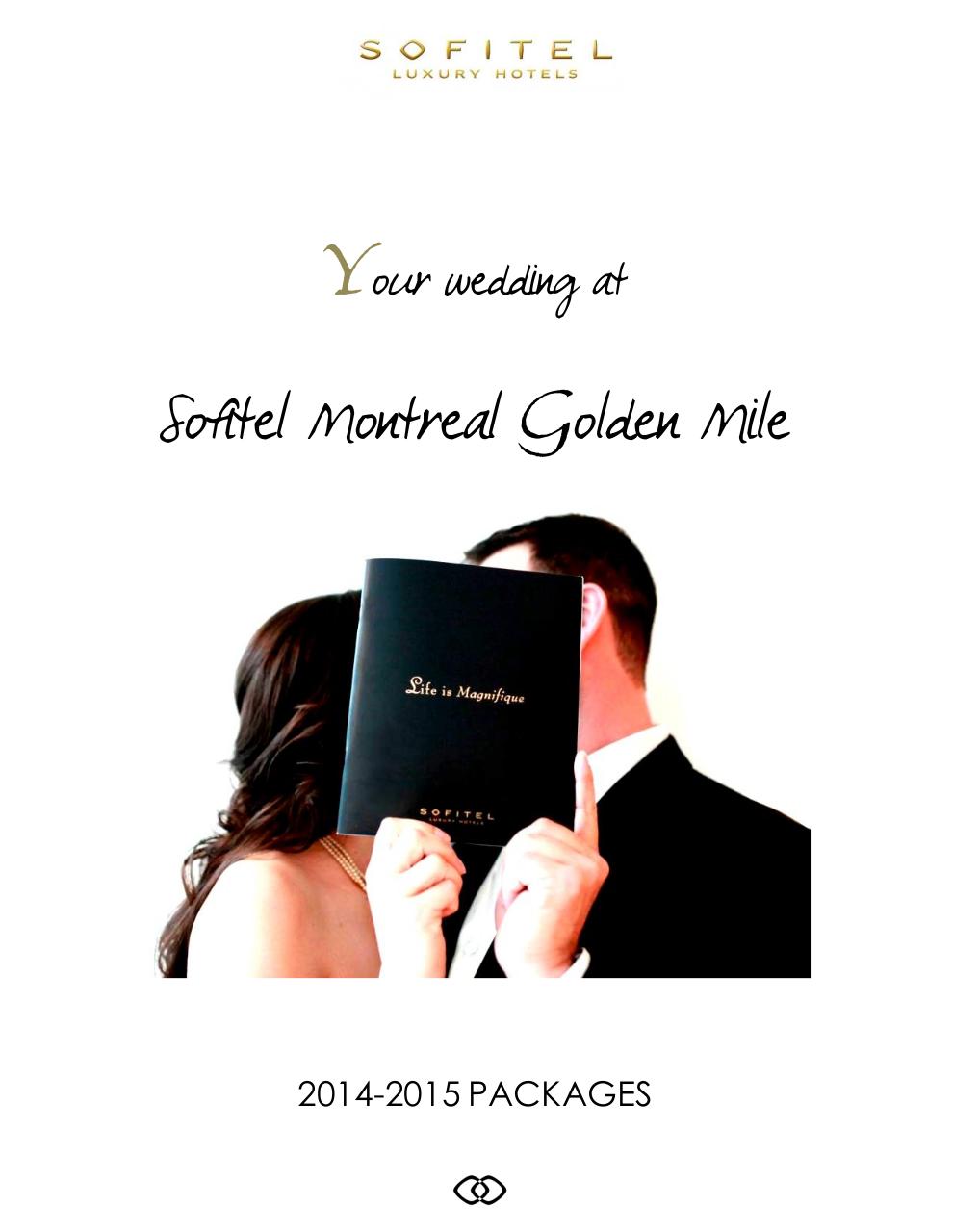 WEDDING PACKAGES 2014 - Sofitel Montreal Golden Mile.pdf - page 1/16