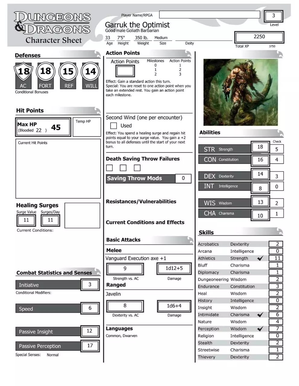 Page 1 of 6, Garruk the Optimist