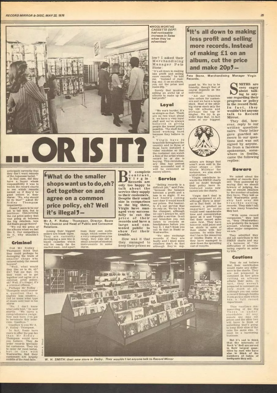Page 2 of 2, Record Mirror 1976 Woolworths's