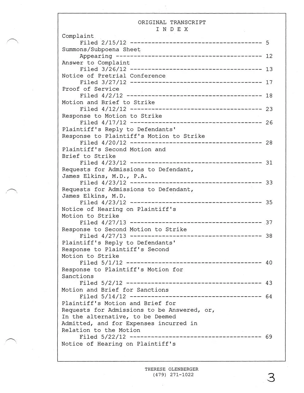 Page 3 of 626, Volume I