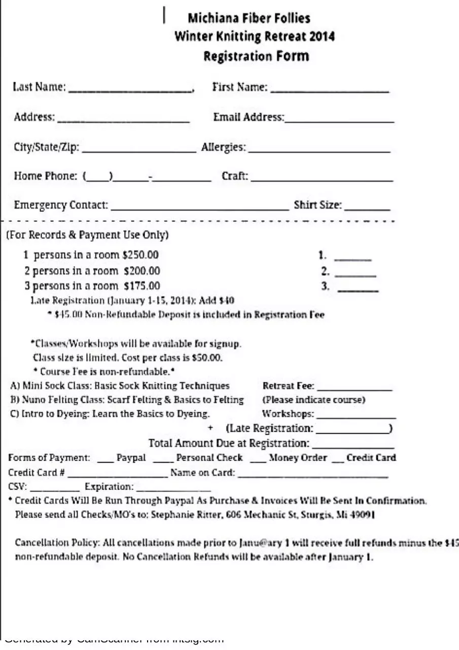 Page 1 of 1, MFF form