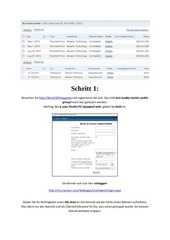 Page 2, MappingEinführung