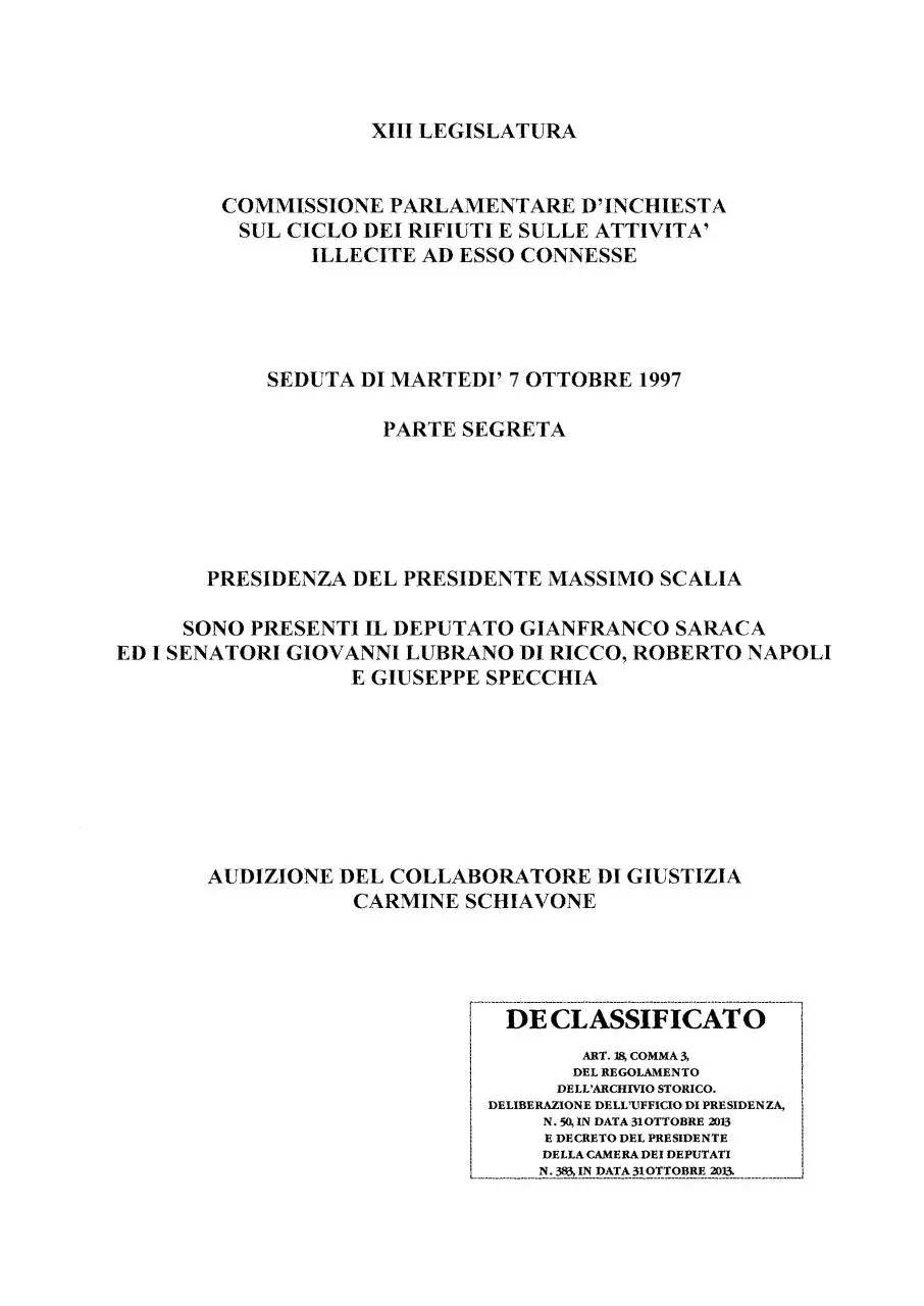 Page 1 of 63, Documento unificato
