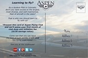 Page 2, postcard to target students