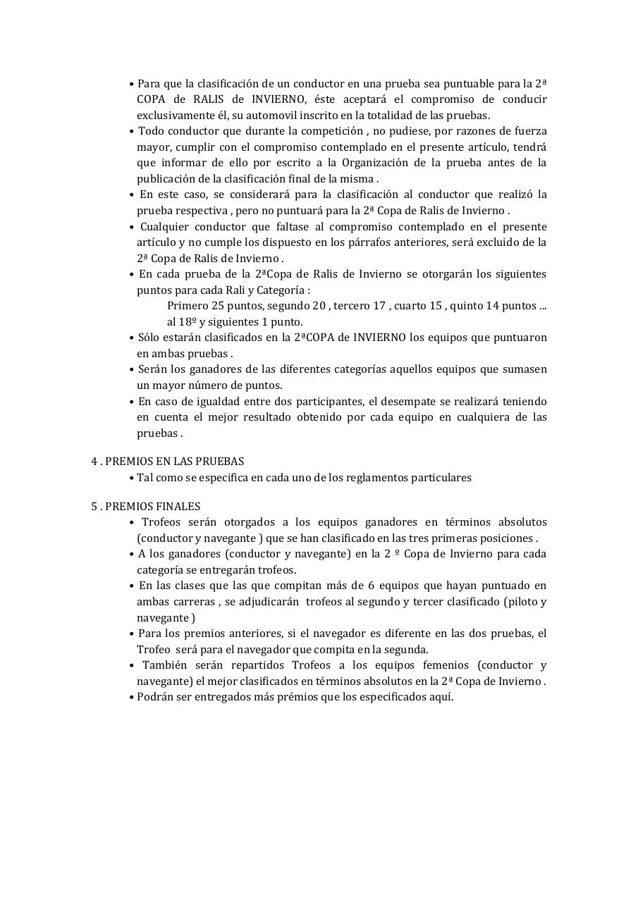 Document preview Segunda COPA RALIS INVIERNO _ES_.pdf - page 2/2