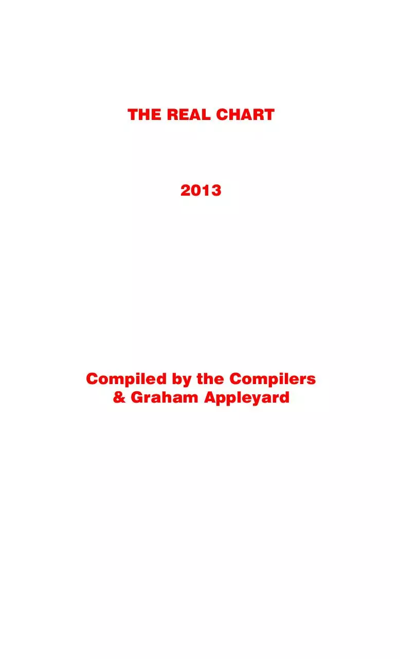 Page 1 of 45, Real Chart 2013 (revised) to 3 Nov