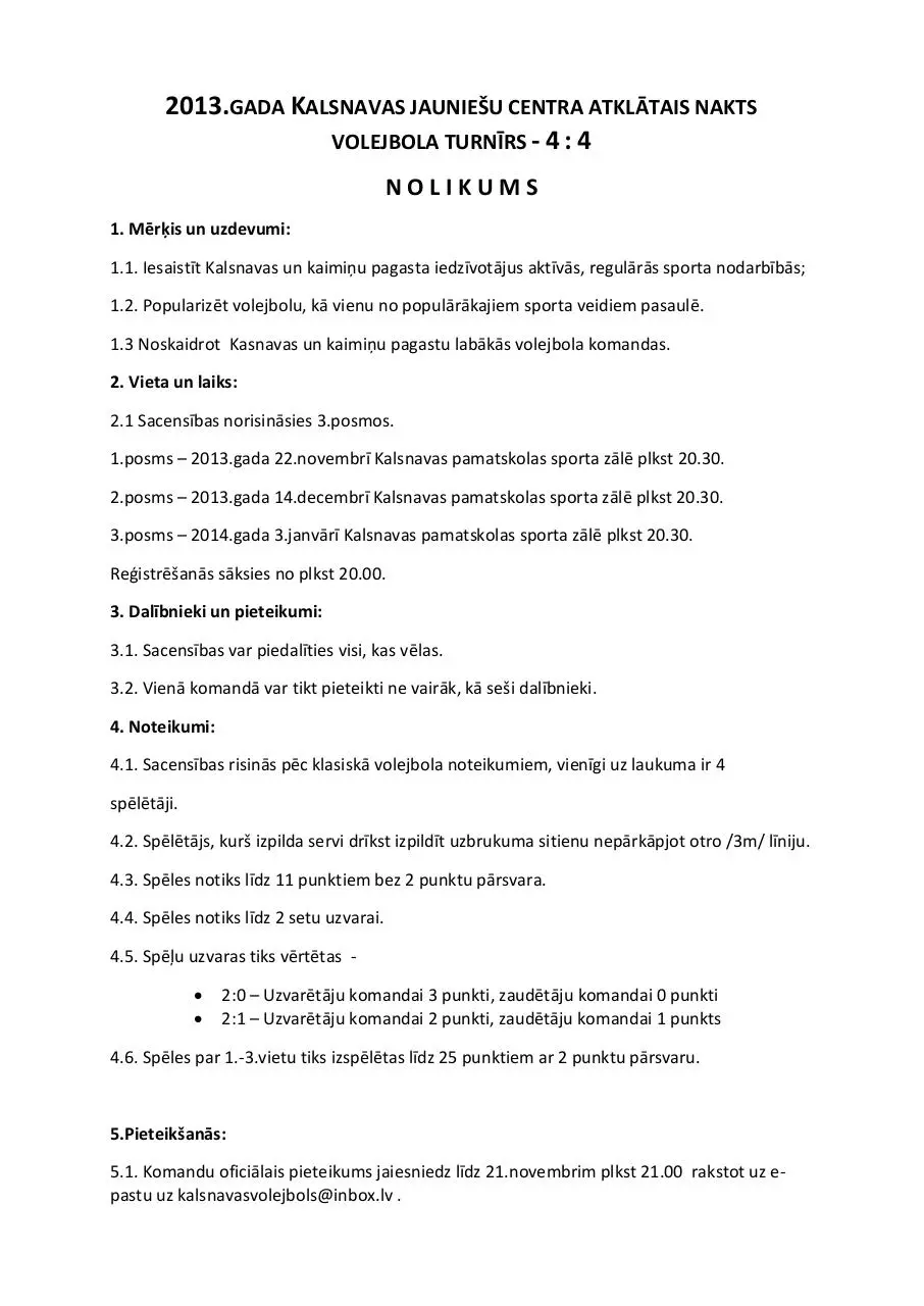 Page 1 of 2, nolikums