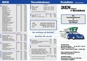 Page 1, Preisliste DEN Express Stand November 2013