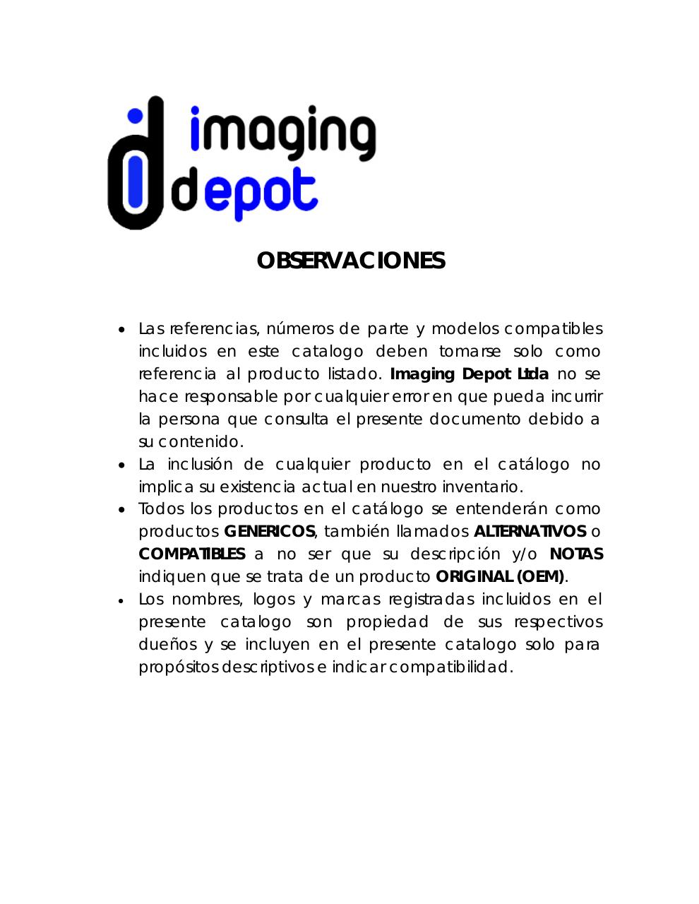 idepot CATALOGO SEPT 2013.pdf - page 2/25