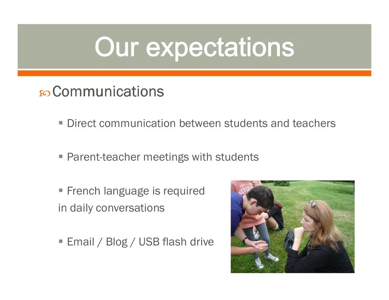 Page 5 of 8, Presentation College