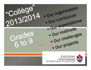 Page 1, Presentation College