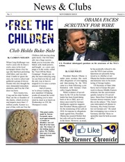 Page 4, Kenner Chronicle November Issue