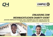 Page 1, Einladung Charity