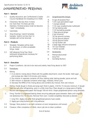 gingerbread persons recipe
