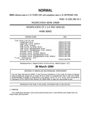 Page 1, MWO brake retrofit