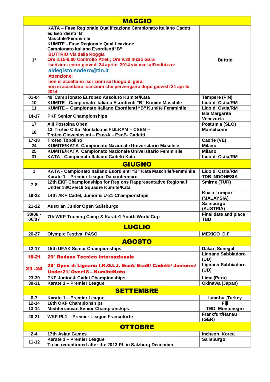 Document preview CALENDARIO REGIONALE - NAZIONALE 2014.pdf - page 2/3