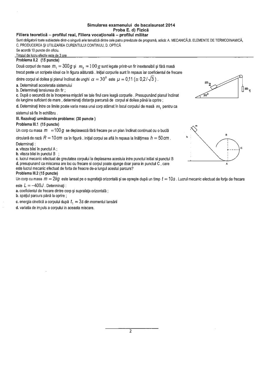 Simulare_BAC_decembrie_2013_subiect fizica_Teoretic.PDF - page 2/8