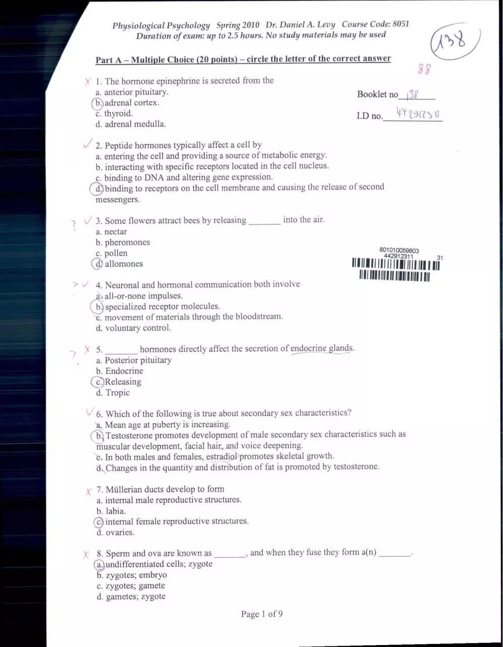 Page 1 of 18, bio 2