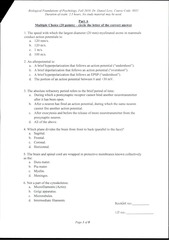 Page 1, bio 6 blank