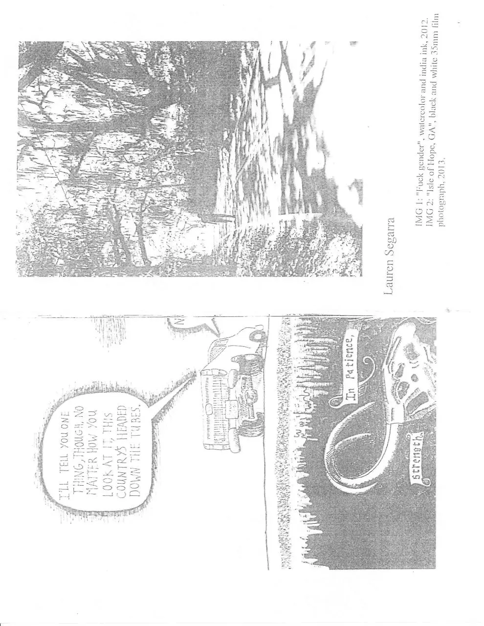 Page 5 of 10, DOOMS DAY ZINE