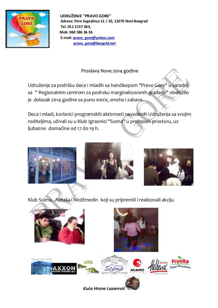 Document preview Nova 2014 UdruÅ¾enje Pravo Gore.pdf - page 1/4