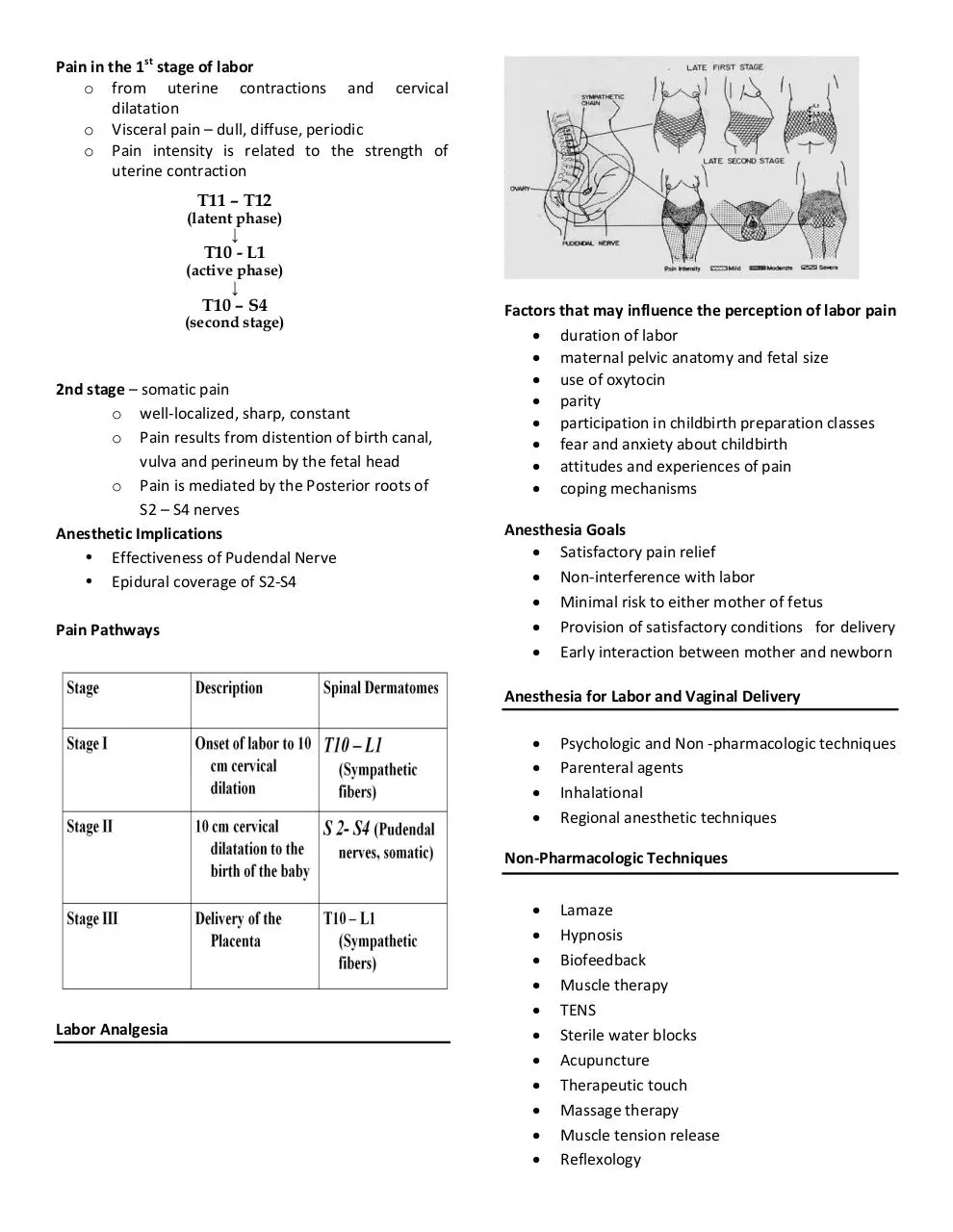 Page 4 of 7, ANESTHESIA for Labor and Delivery