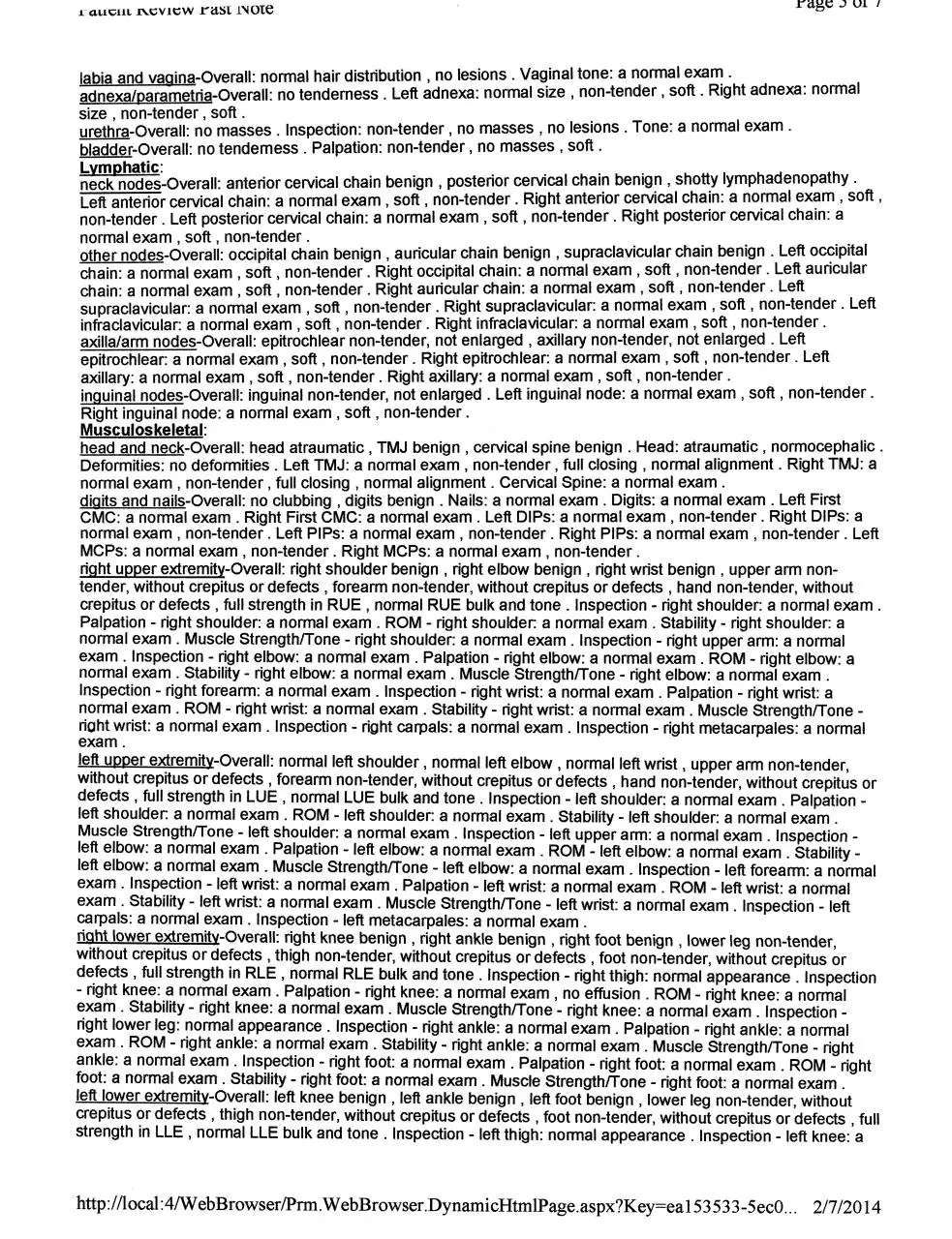 Page 5 of 110, Dr. Tejada Full Set