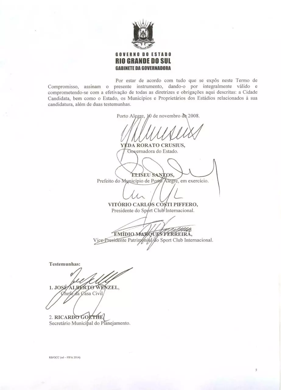 Page 5 of 5, TermoCompromisso