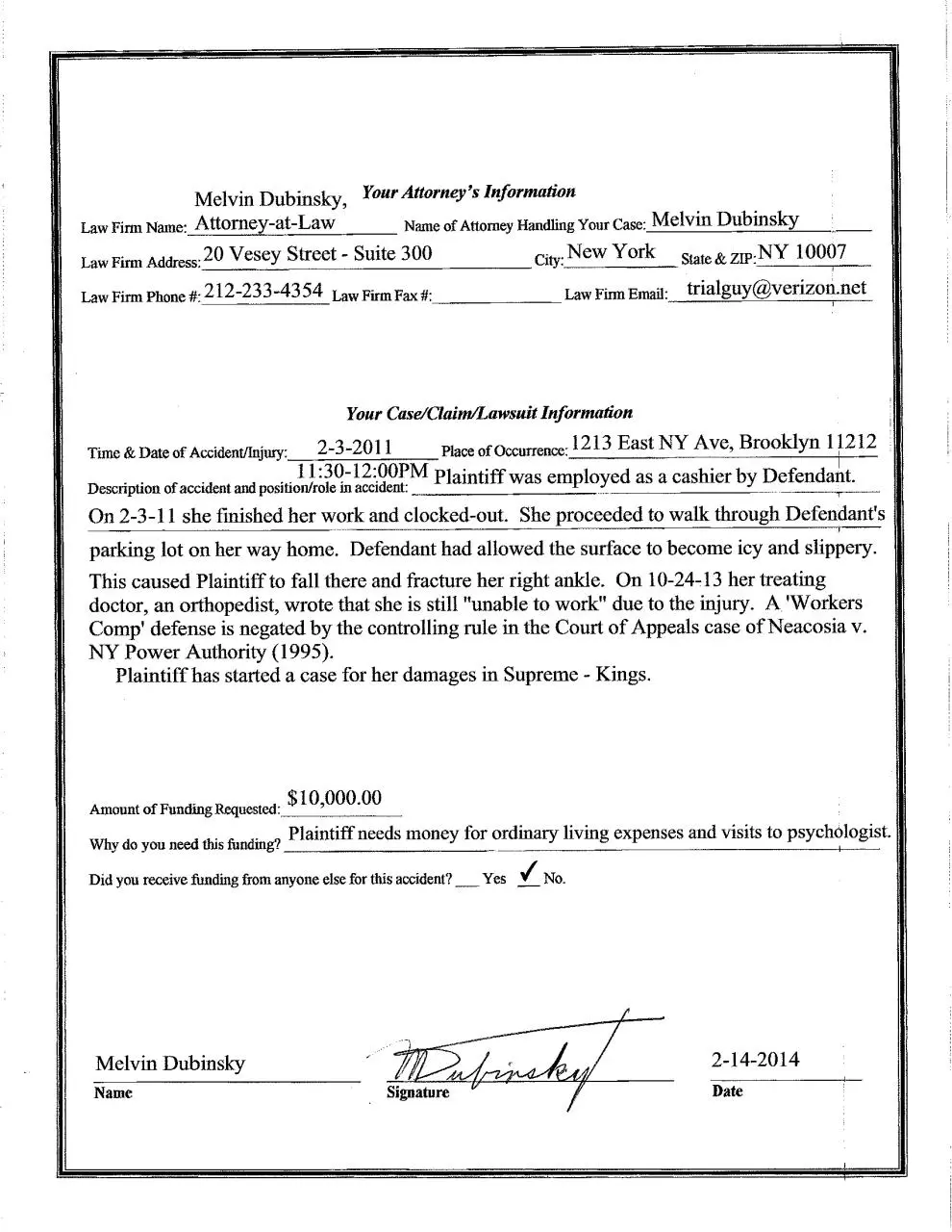 Page 1 of 1, Details; fundg4 Mcleod.214